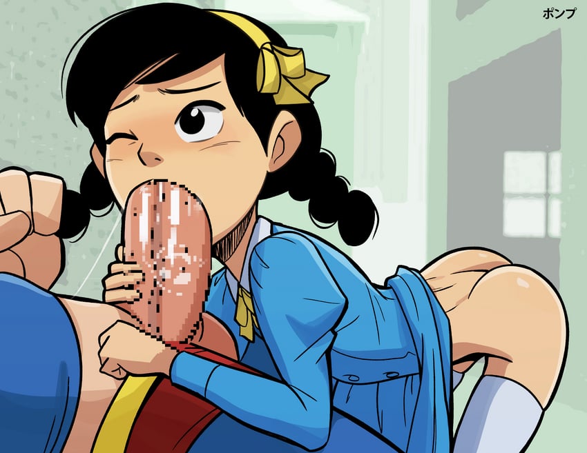 superman and roberta lee (dc comics and 2 more) drawn by ponpu_(pumpkinsinclair)