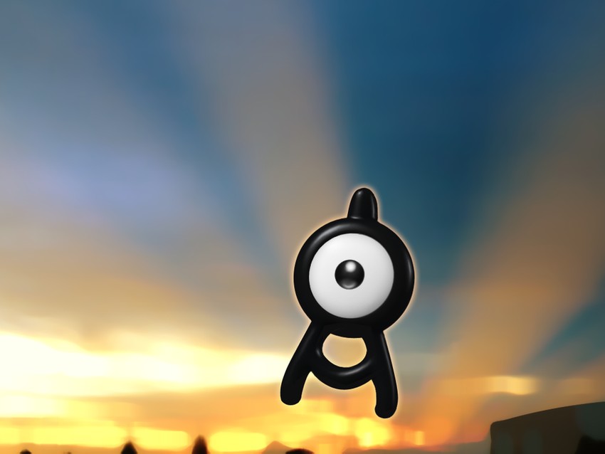 unown and unown a (pokemon) drawn by ilkcmp