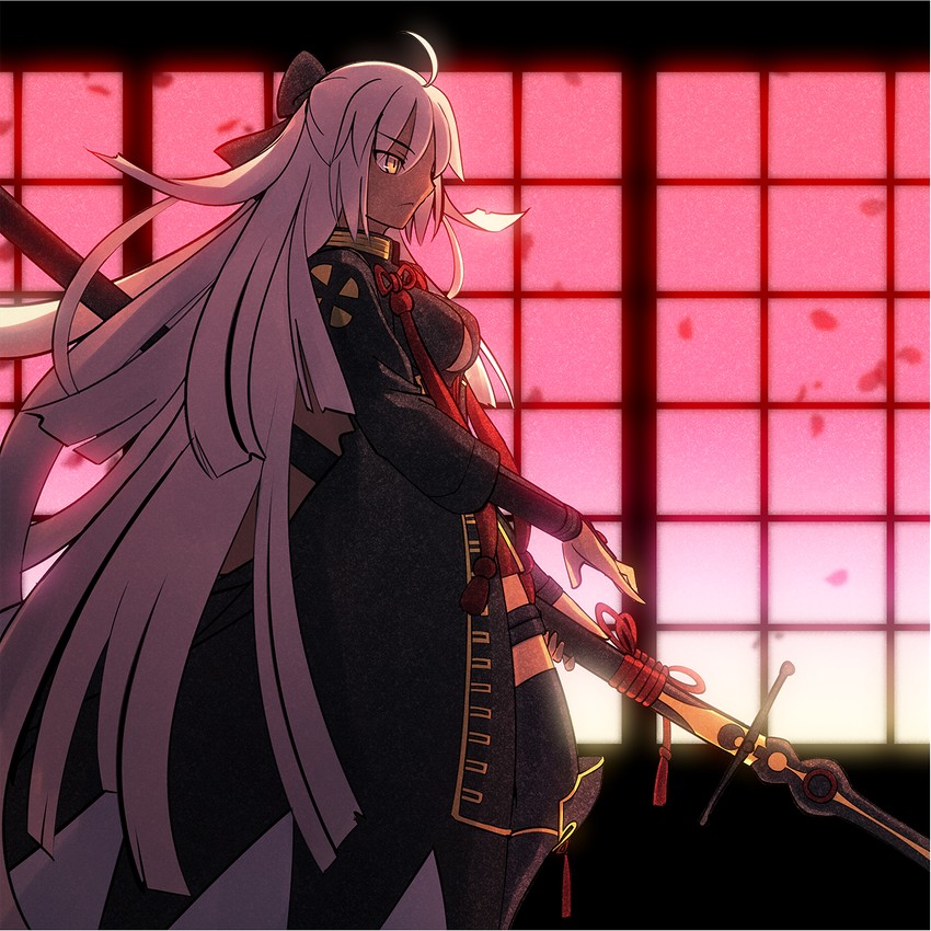 okita souji and okita souji alter (fate and 1 more) drawn by shoori_(migiha)