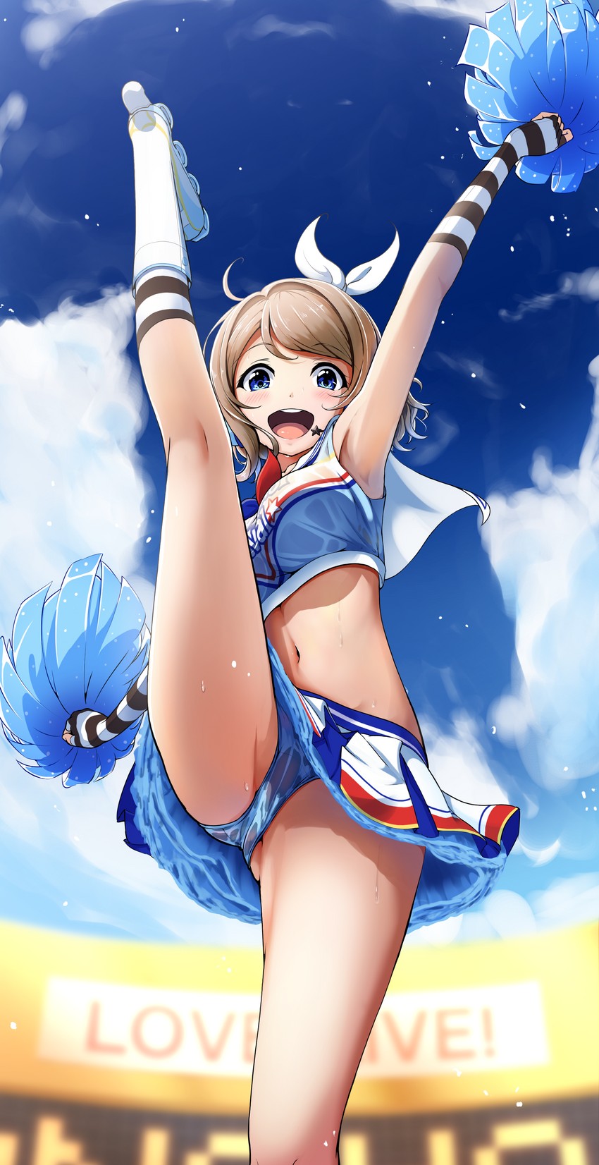 watanabe you (love live! and 2 more) drawn by amagi_(volfuji)