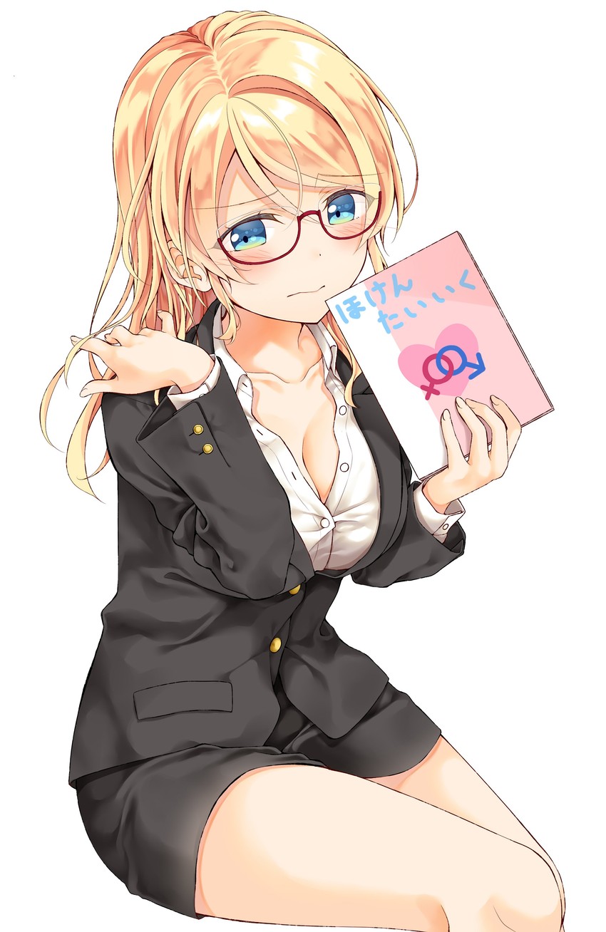 ayase eli (love live! and 1 more) drawn by mogu_(au1127)