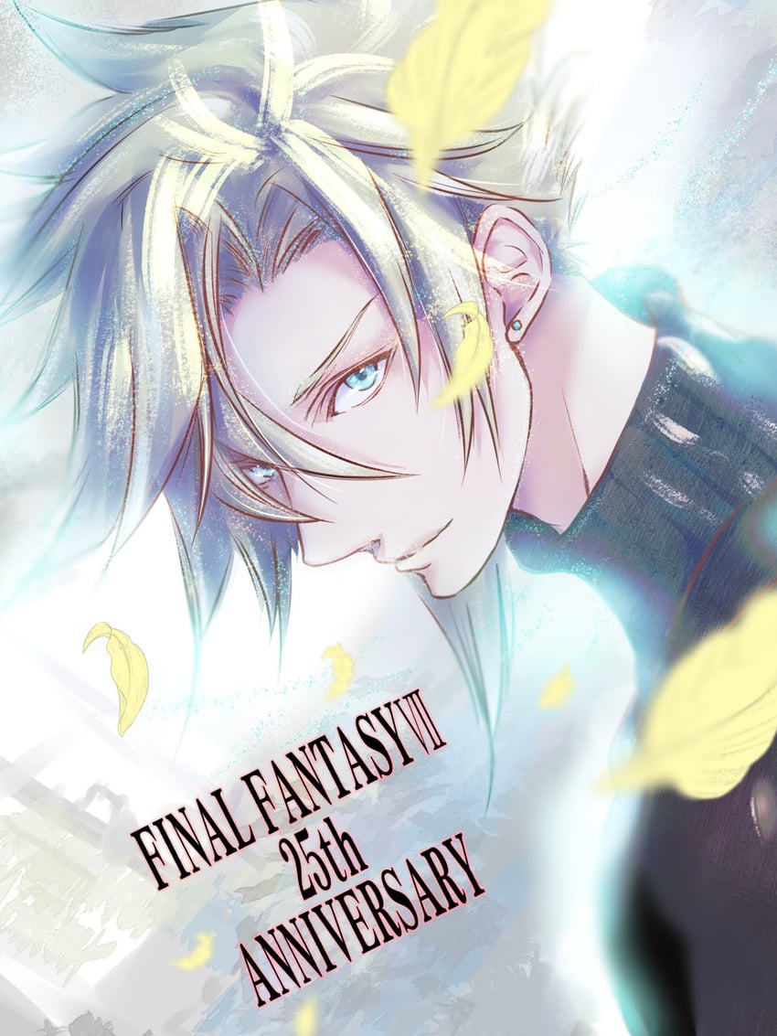 cloud strife (final fantasy and 1 more) drawn by ponco_pacoooon
