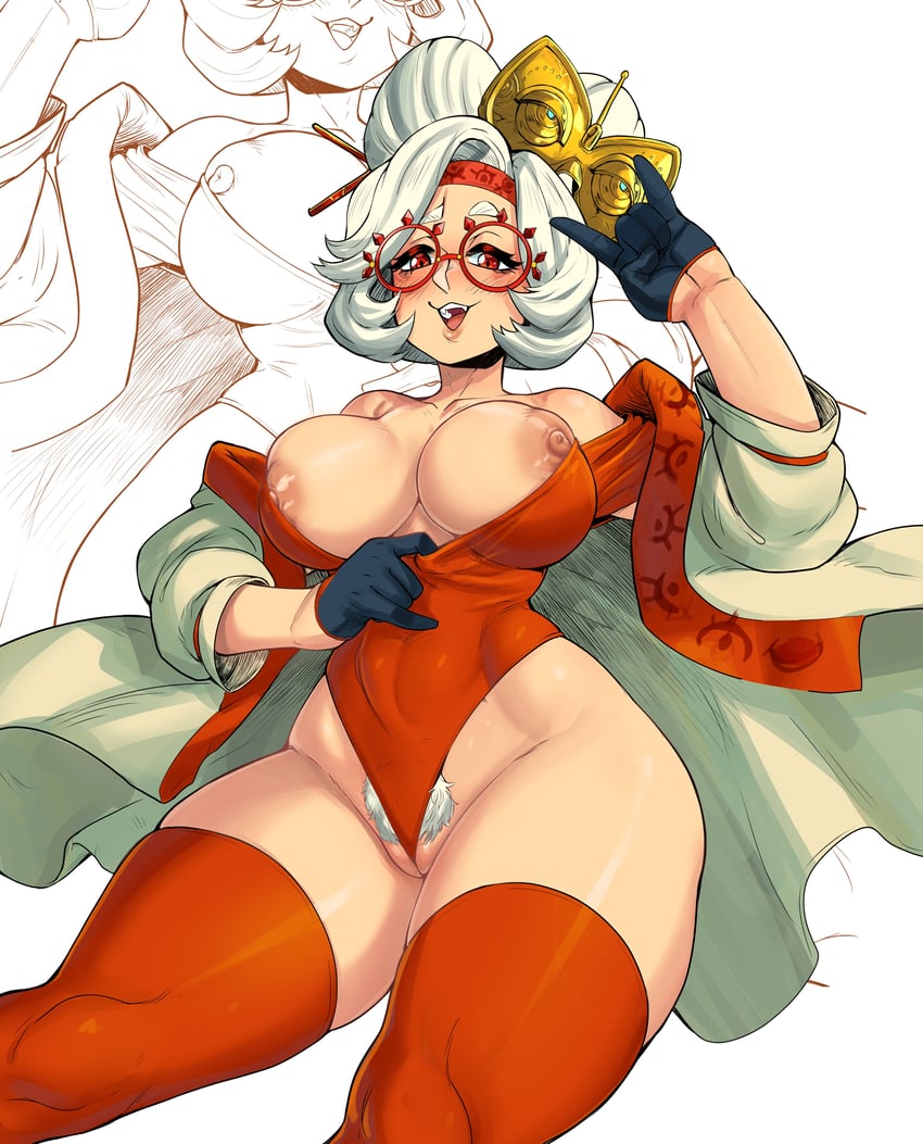 purah (the legend of zelda and 1 more) drawn by insouwu