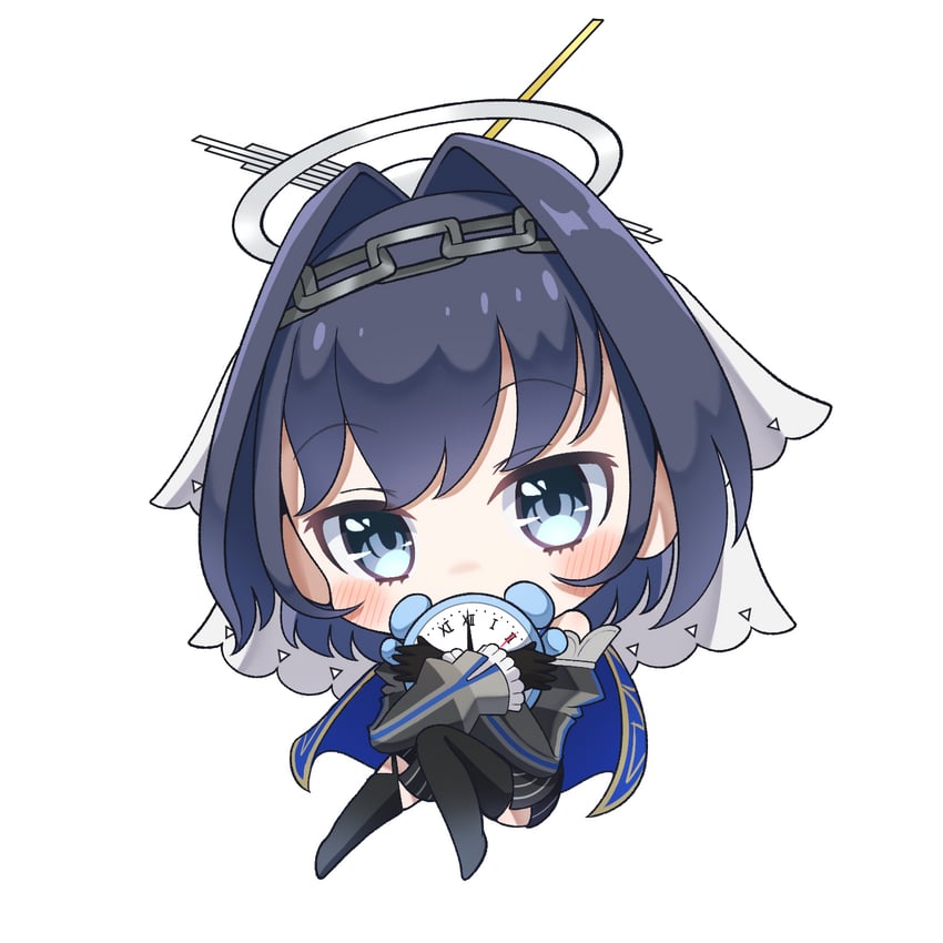 ouro kronii (hololive and 1 more) drawn by moja_(mojya_777)