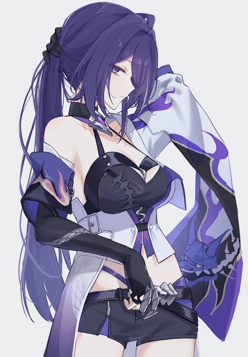 acheron (honkai and 1 more) drawn by klq_gm