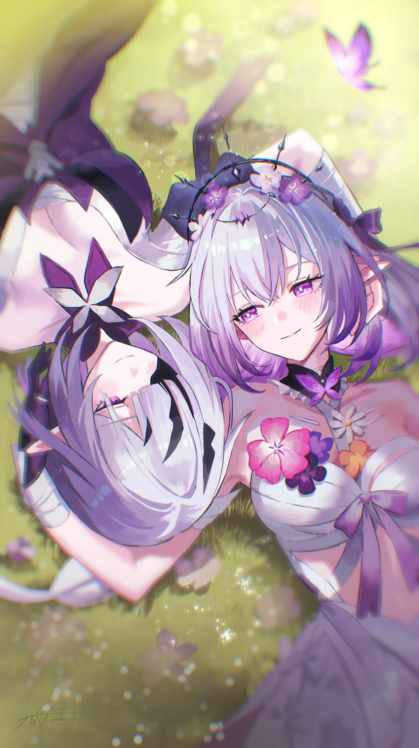 castorice and polyxia (honkai and 1 more) drawn by maria_(maria_rose)