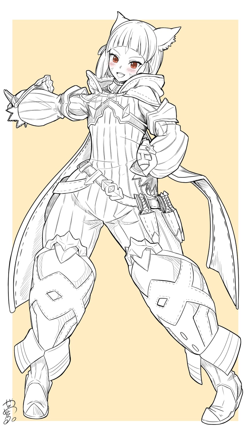 nia (xenoblade chronicles and 1 more) drawn by gan-metal