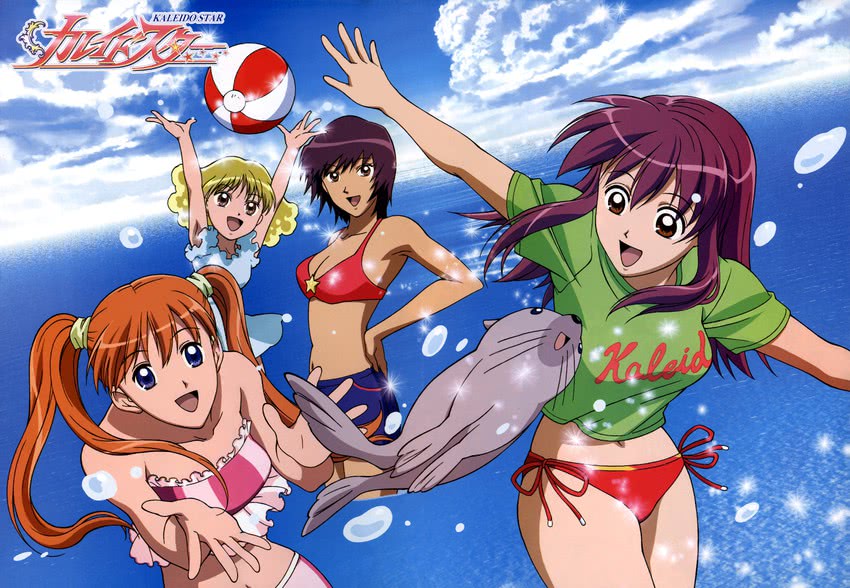 naegino sora, mia guillem, anna heart, marion benigni, and jonathan (megami magazine and 1 more)