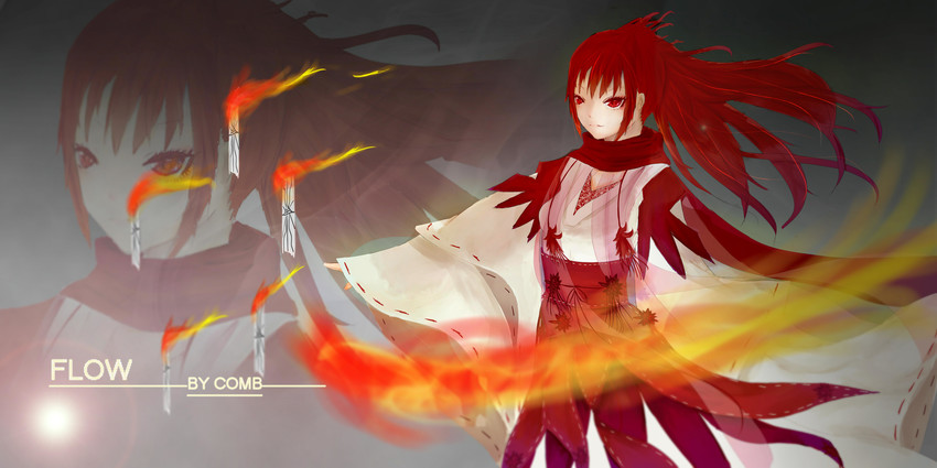 sakura kyoko (mahou shoujo madoka magica) drawn by comb_(suz)