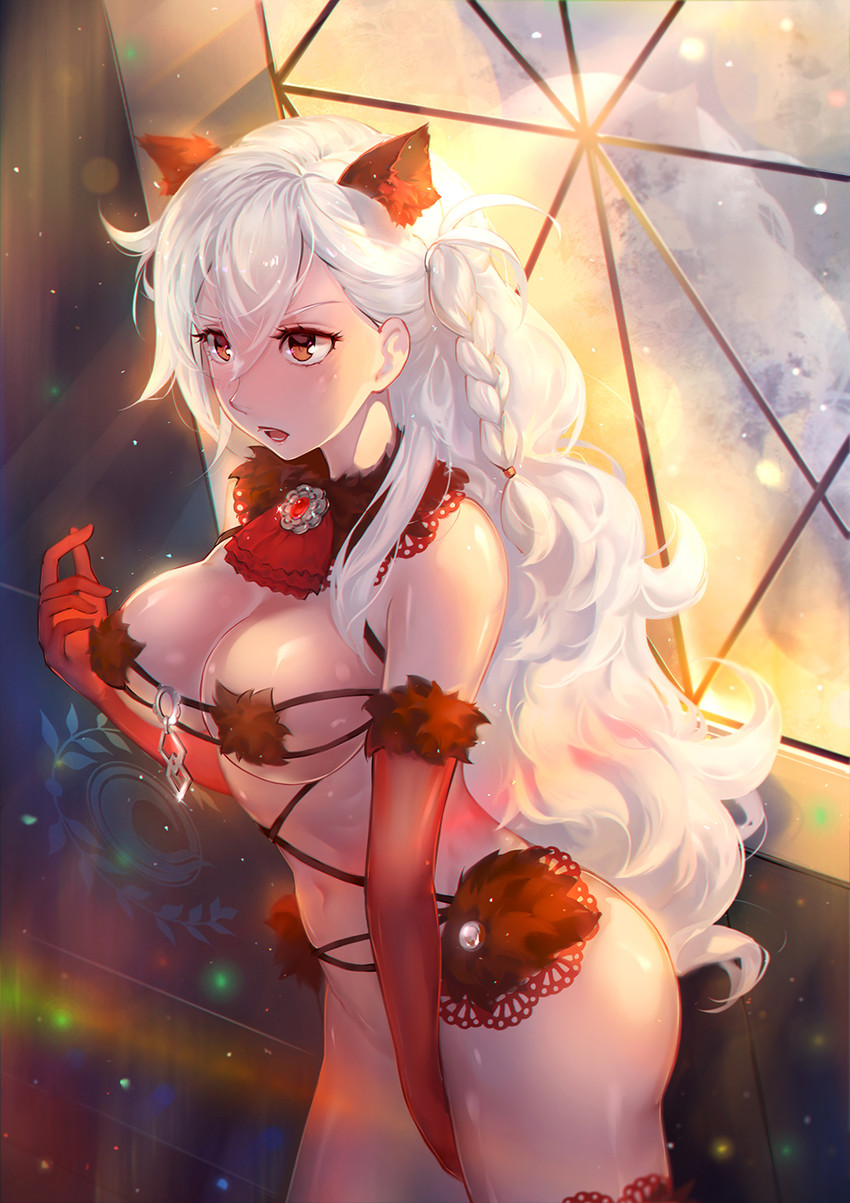 mash kyrielight and olga marie animusphere (fate and 1 more) drawn by asanogawa_(tutufcc)