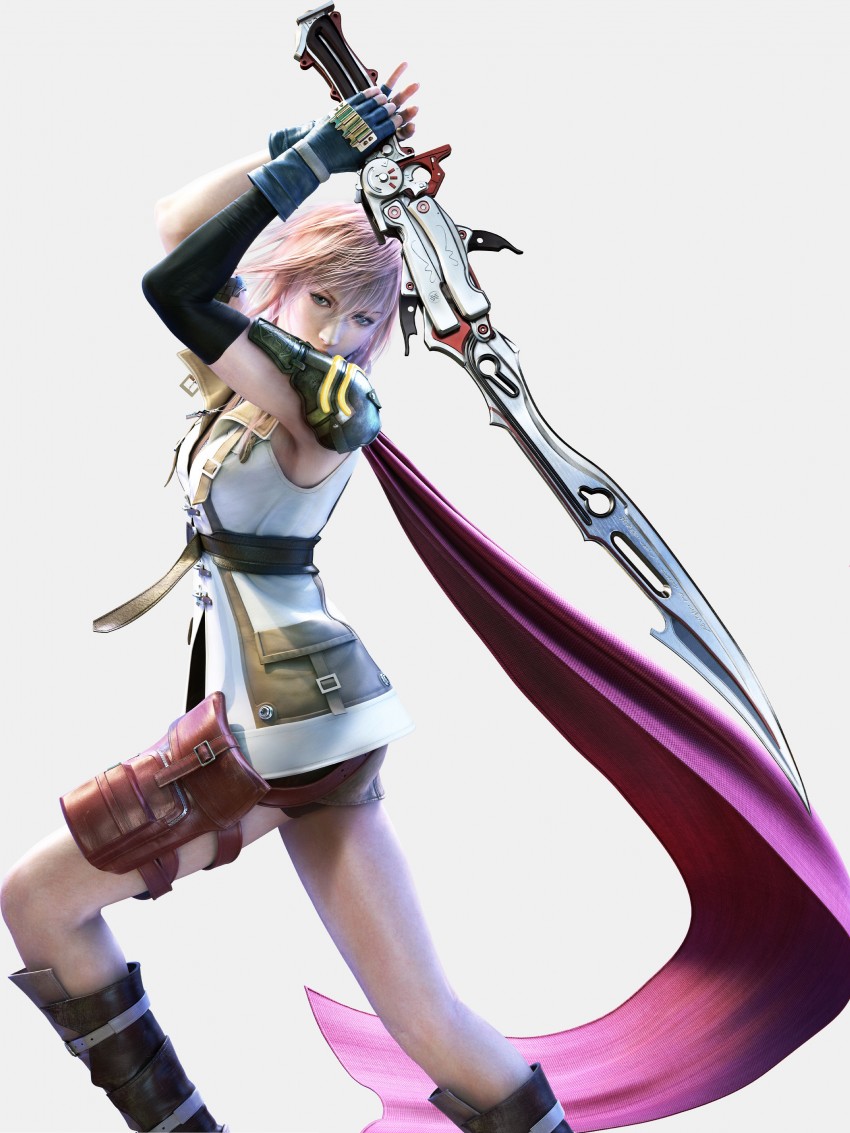 lightning farron (final fantasy and 1 more) drawn by naora_yusuke
