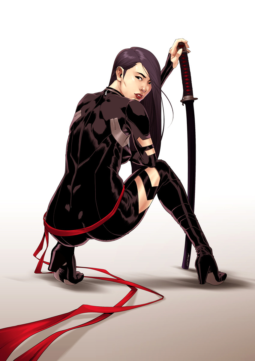 psylocke (marvel and 1 more) drawn by jennyson_rosero