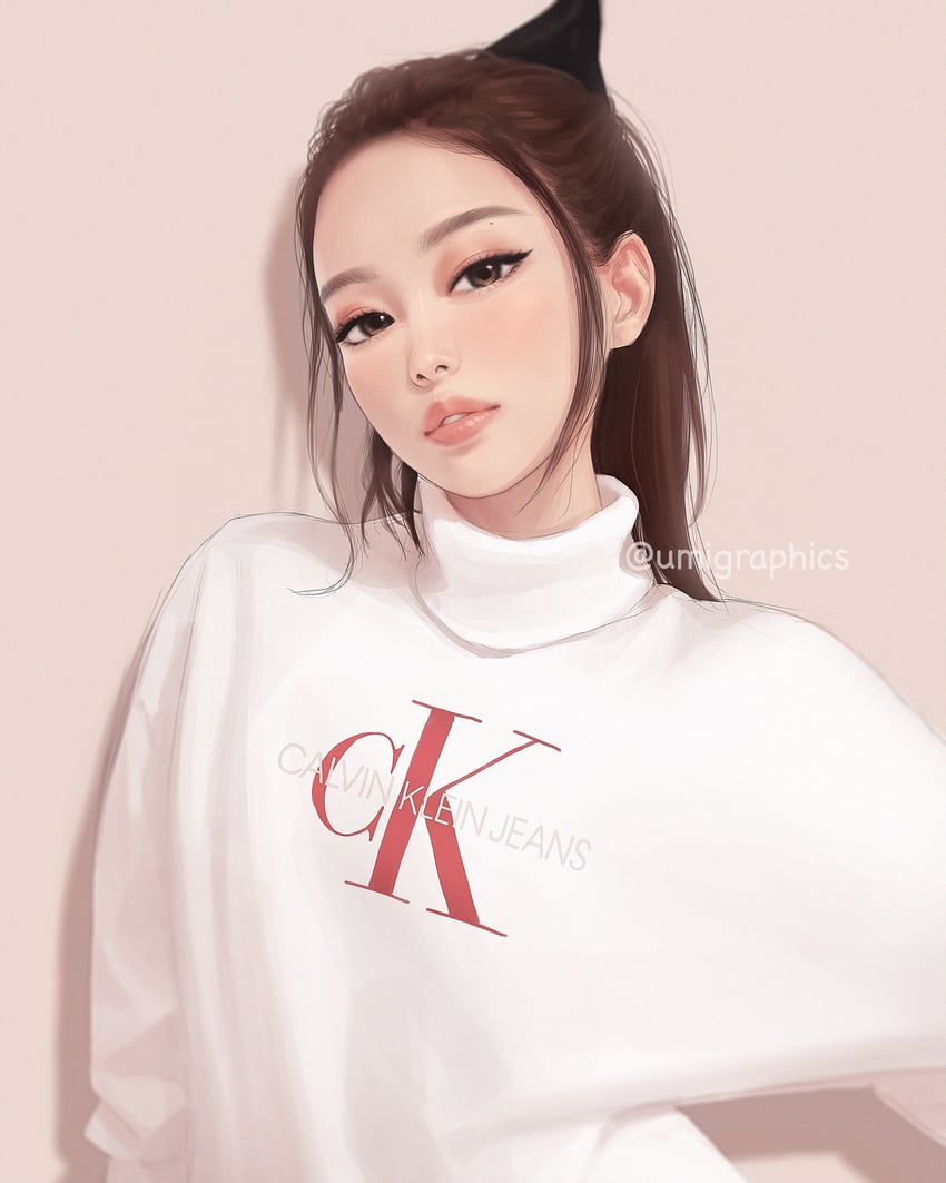 jennie (real life and 1 more) drawn by umigraphics