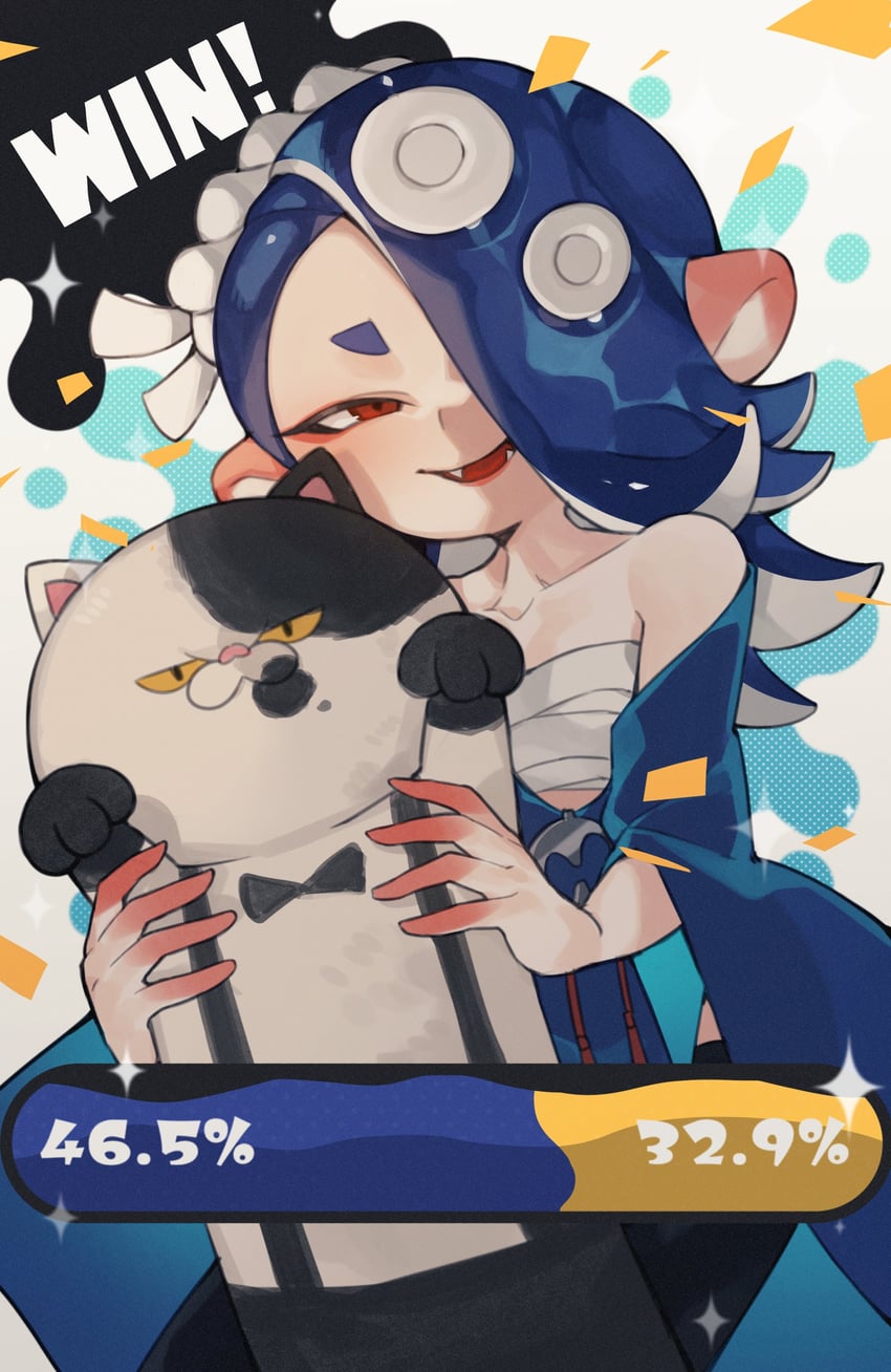 shiver and judd (splatoon and 1 more) drawn by prat_rat