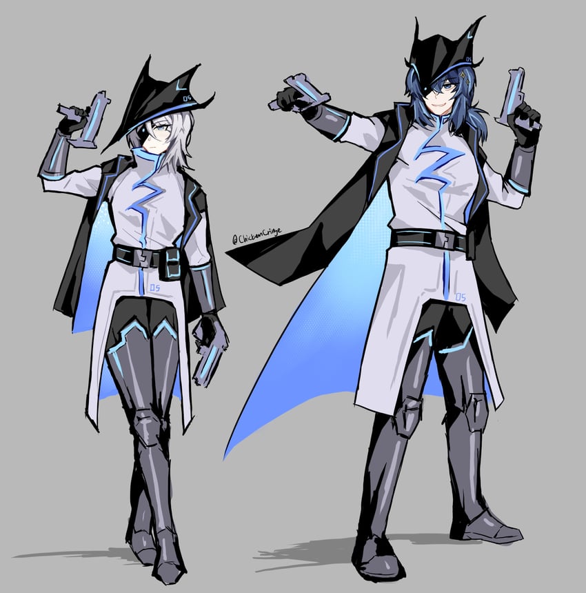 faust and camille (project moon and 1 more) drawn by chickencringe