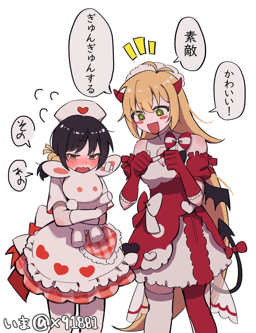 tsurumaki maki and kaai yuki (vocaloid and 1 more) drawn by furuima