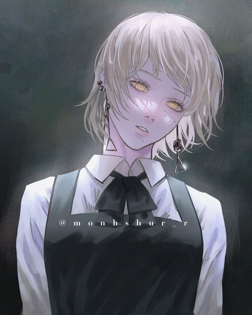 fami (chainsaw man) drawn by monhshur_r