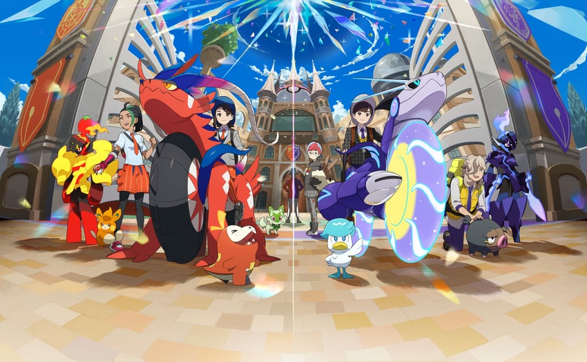 eevee, juliana, florian, sprigatito, nemona, and 11 more (pokemon and 1 more)