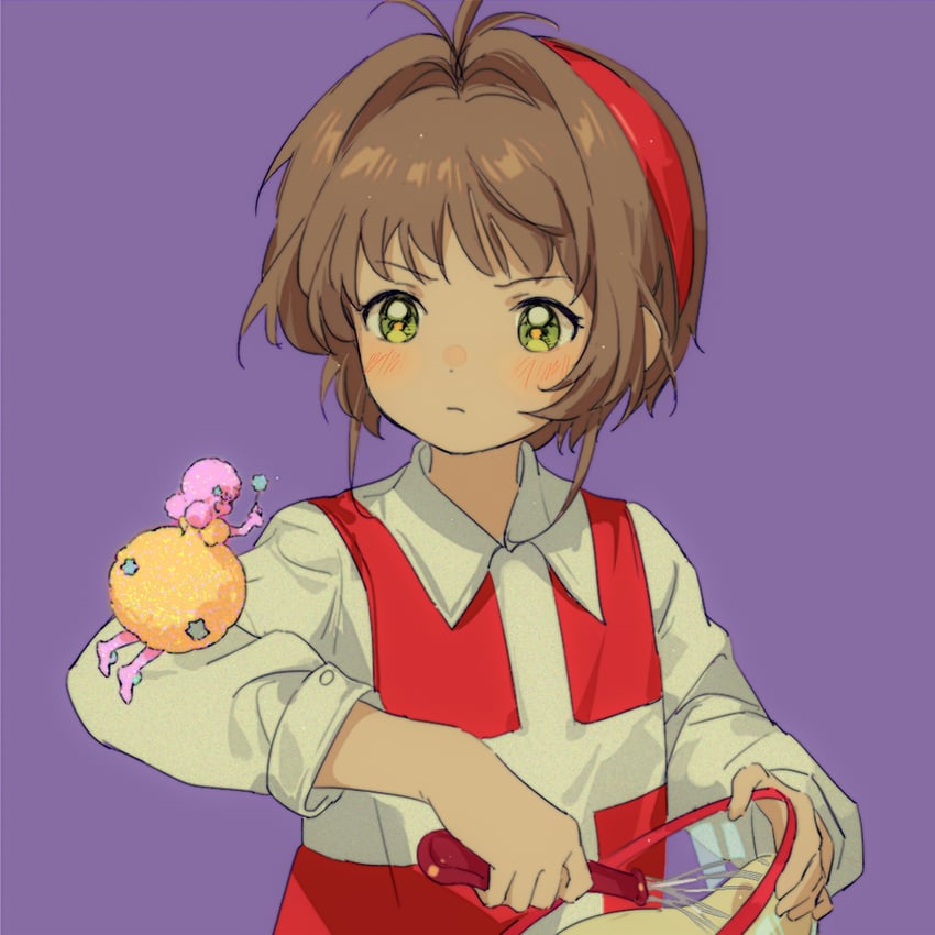 kinomoto sakura and sweet (cardcaptor sakura) drawn by balabling