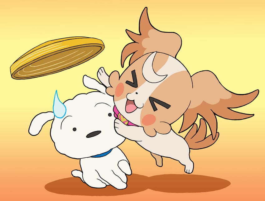 inukai komugi and shiro (precure and 2 more) drawn by krowten_nignivil