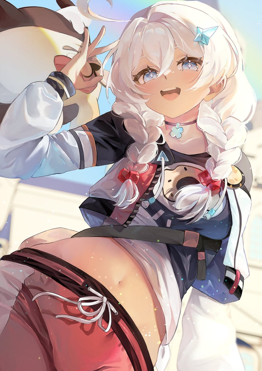 kiana kaslana (honkai and 1 more) drawn by mofumanju