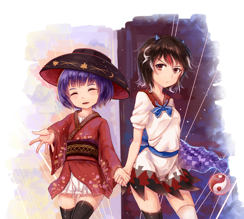 kijin seija and sukuna shinmyoumaru (touhou) drawn by mofashi_beibei