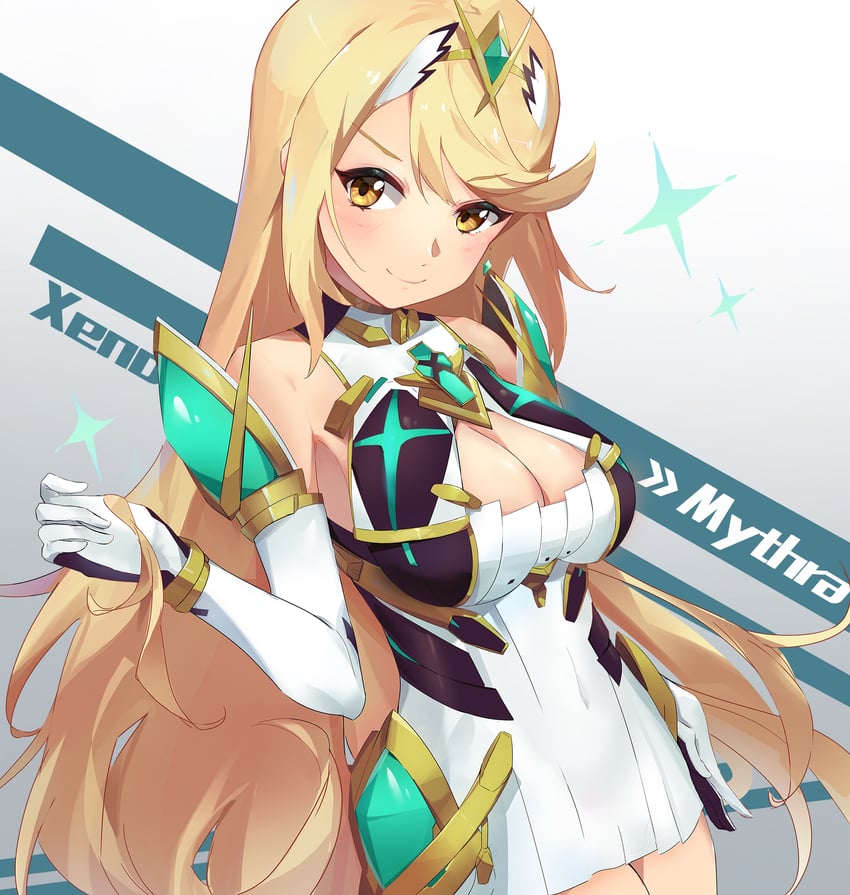 mythra (xenoblade chronicles and 1 more) drawn by kiiro_kimi