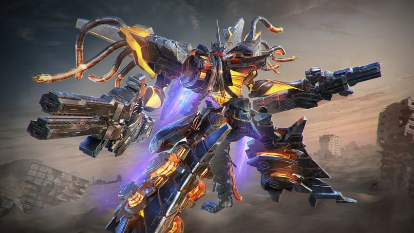 n-wgix/v (armored core and 1 more) drawn by yamataka_(blenderkame)