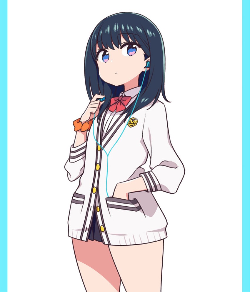 takarada rikka (gridman universe and 1 more) drawn by chan_co