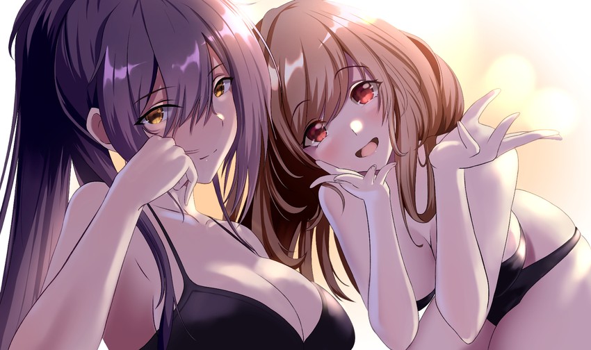 shirase sakuya and tsukioka kogane (idolmaster and 1 more) drawn by akira_shiun