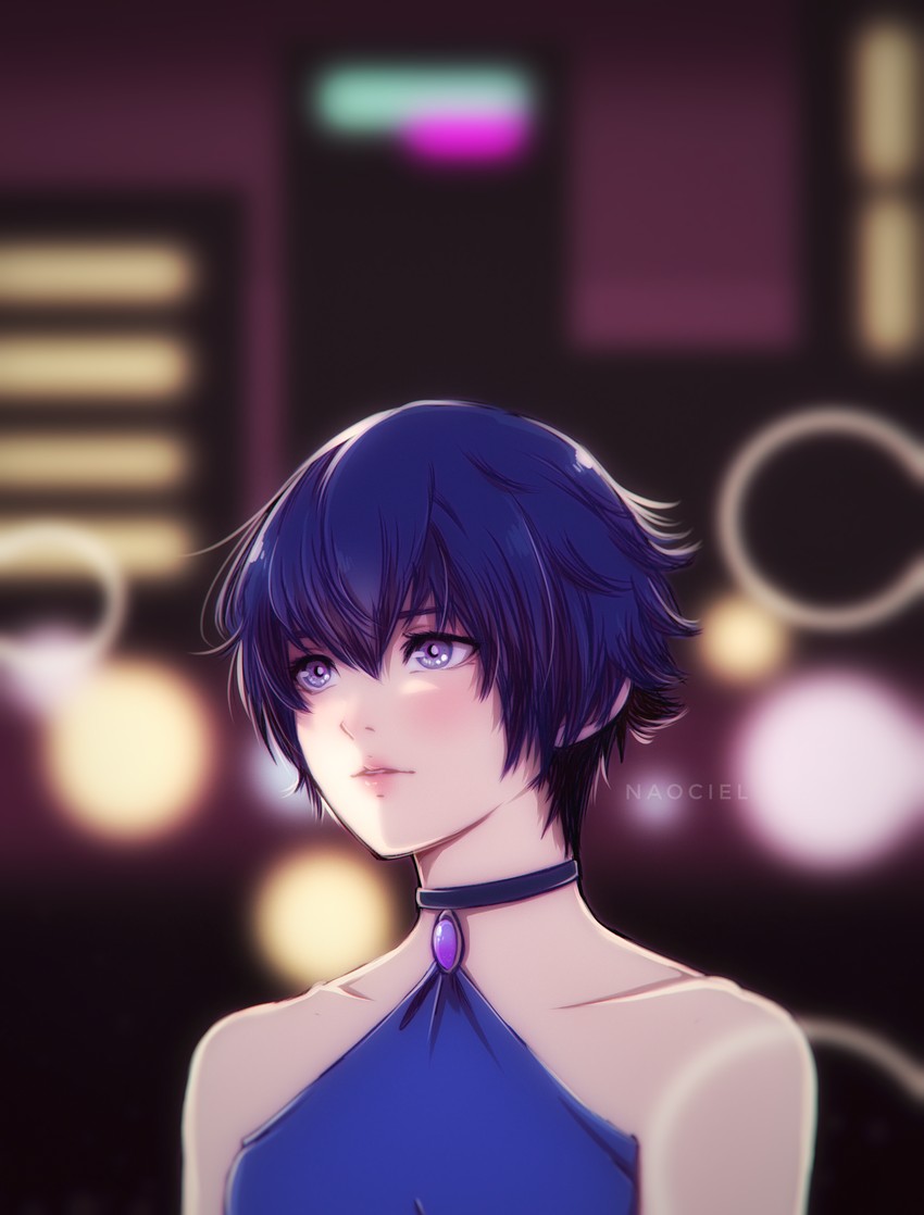 shirogane naoto (persona and 1 more) drawn by naociel