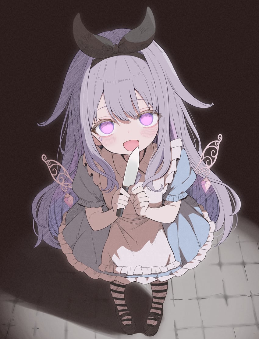 alice and koseki bijou (hololive and 2 more) drawn by mamiro