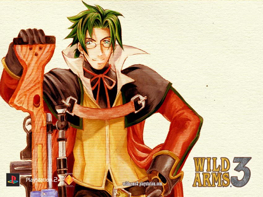 clive winslett (wild arms and 1 more) drawn by ooba_wakako