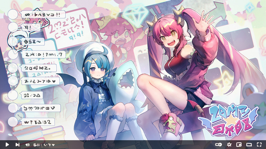 lil-la, ki-sikil, live twin lil-la, and live twin ki-sikil (yu-gi-oh!) drawn by 18_(backstreetno18)