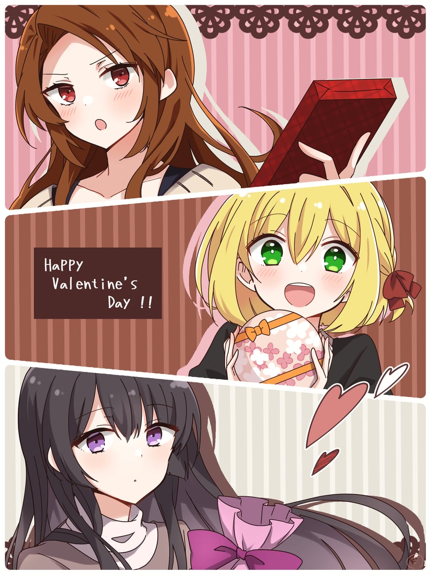 unyu hitomi, shitakiri nodoka, and ashikari ibara (killer in the mirror) drawn by enkichi_totan