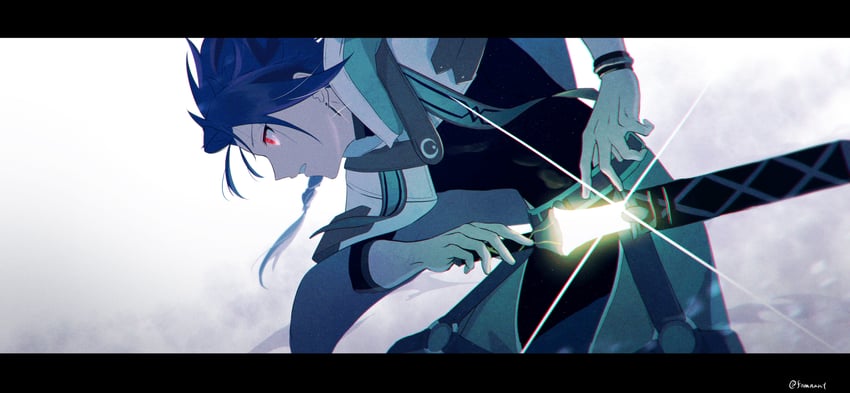 cu chulainn and setanta (fate and 2 more) drawn by fomnant