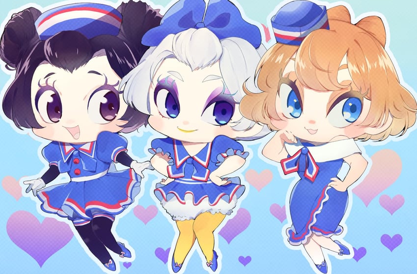minnie mouse, daisy duck, and clarice (mickey mouse & friends and 1 more) drawn by rl10_02