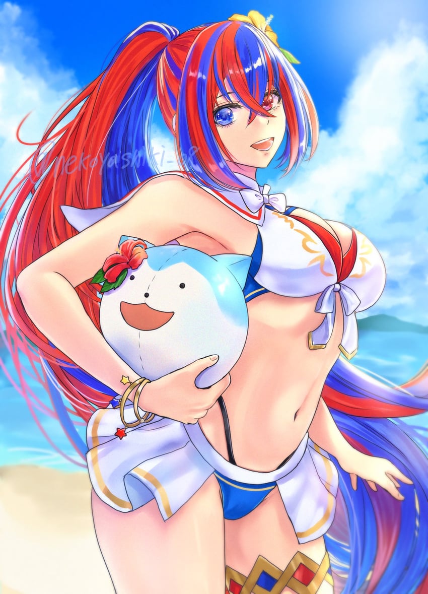 female alear and sommie (fire emblem and 2 more) drawn by nekoyashiki_08