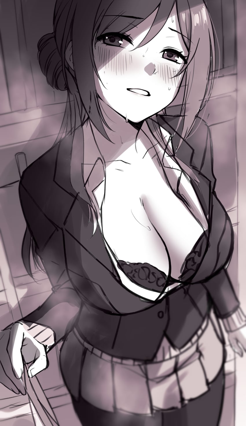 himesaki rinami (idolmaster and 1 more) drawn by deras