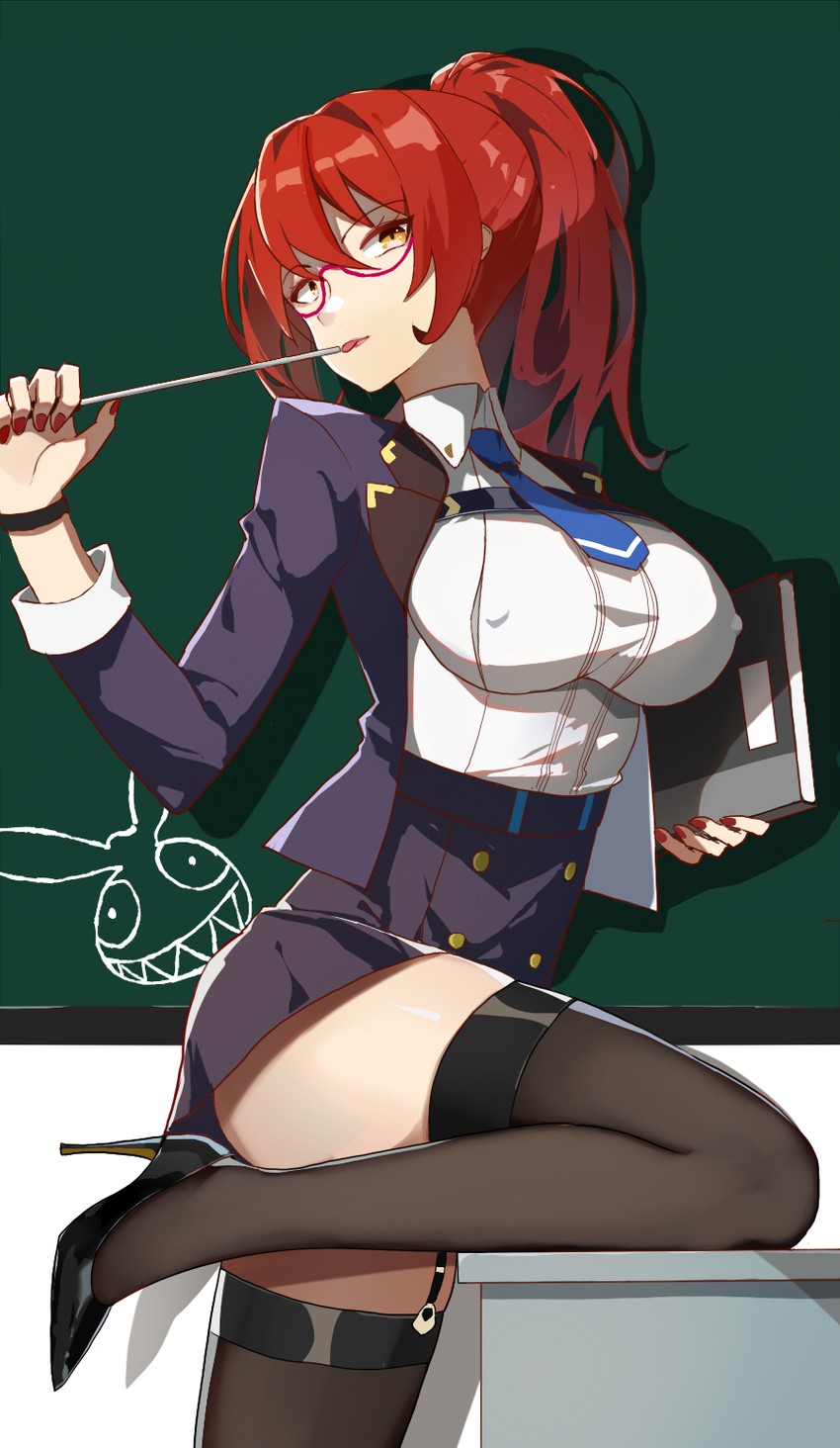 murata himeko and homu (honkai and 1 more) drawn by vic_(vedream)