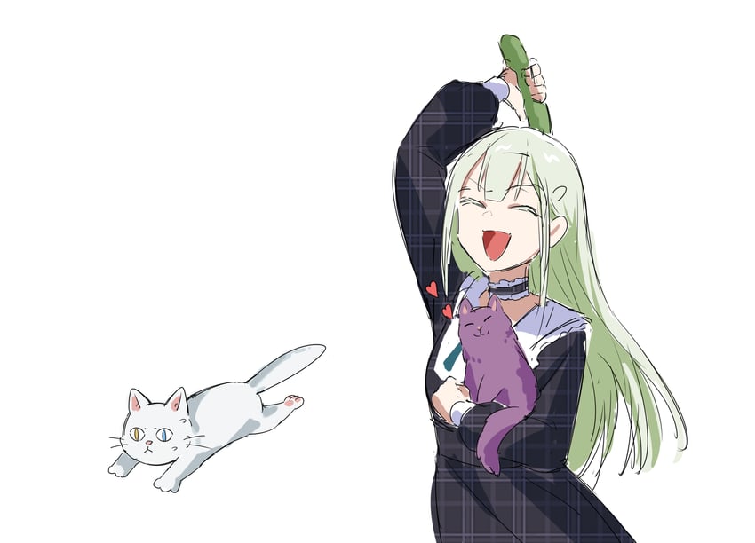 wakaba mutsumi, kaname raana, mortis, and yuutenji nyamu (bang dream! and 1 more) drawn by yzj21333