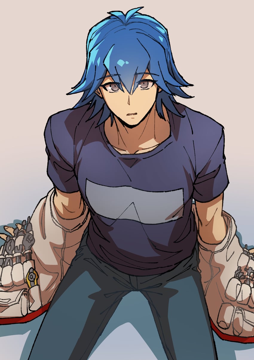 bruno (yu-gi-oh! and 1 more) drawn by youko-shima