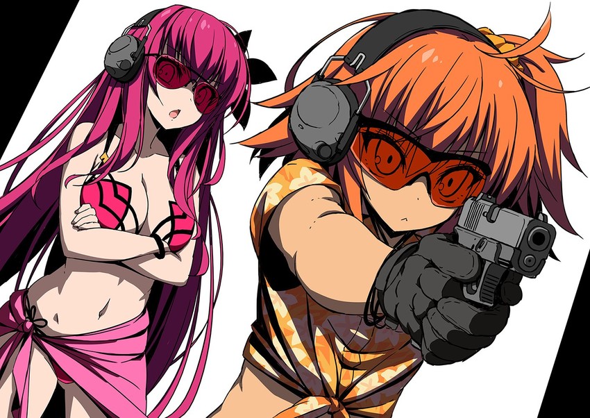 fujimaru ritsuka and scathach (fate and 1 more) drawn by suzuri_(tennenseki)