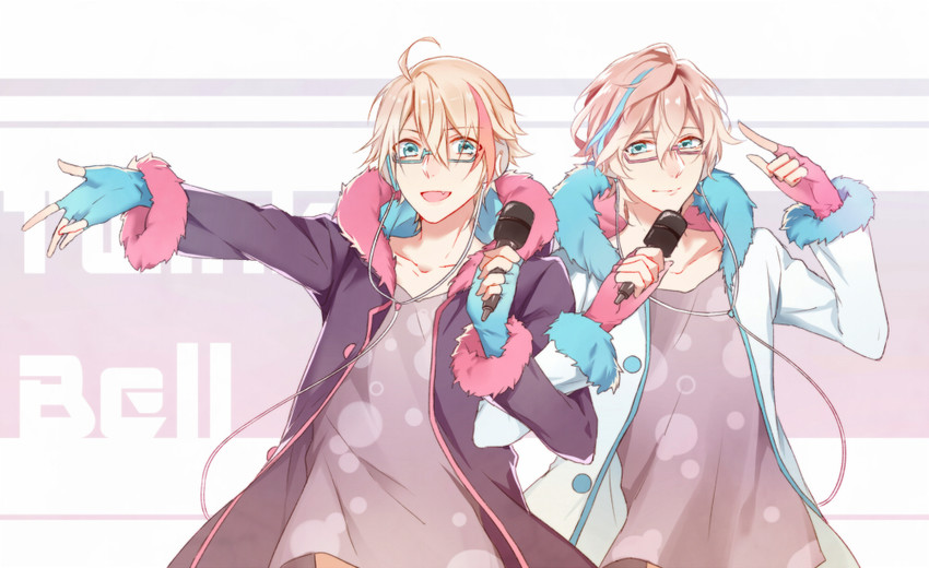 kururugi mutsuki and kururugi satsuki (i-chu) drawn by mibu_(1064493753)