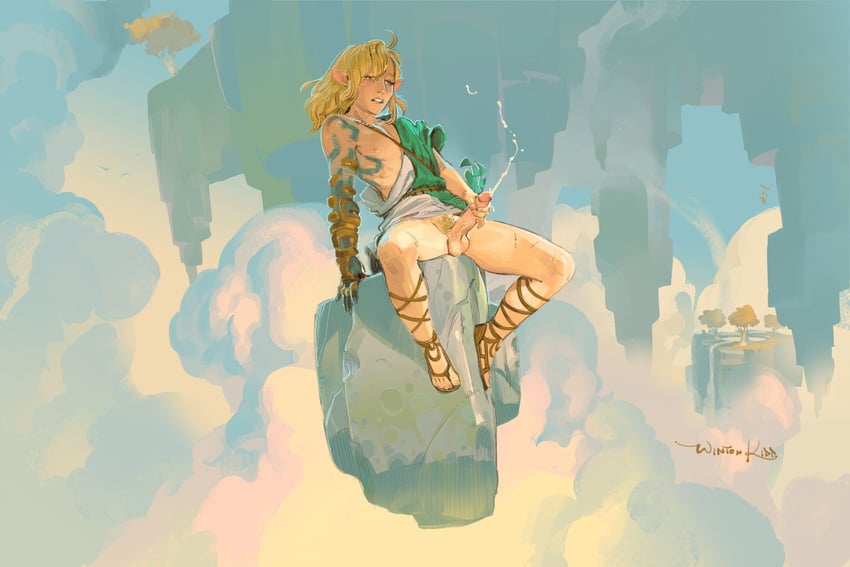 link (the legend of zelda and 1 more) drawn by winton_kidd