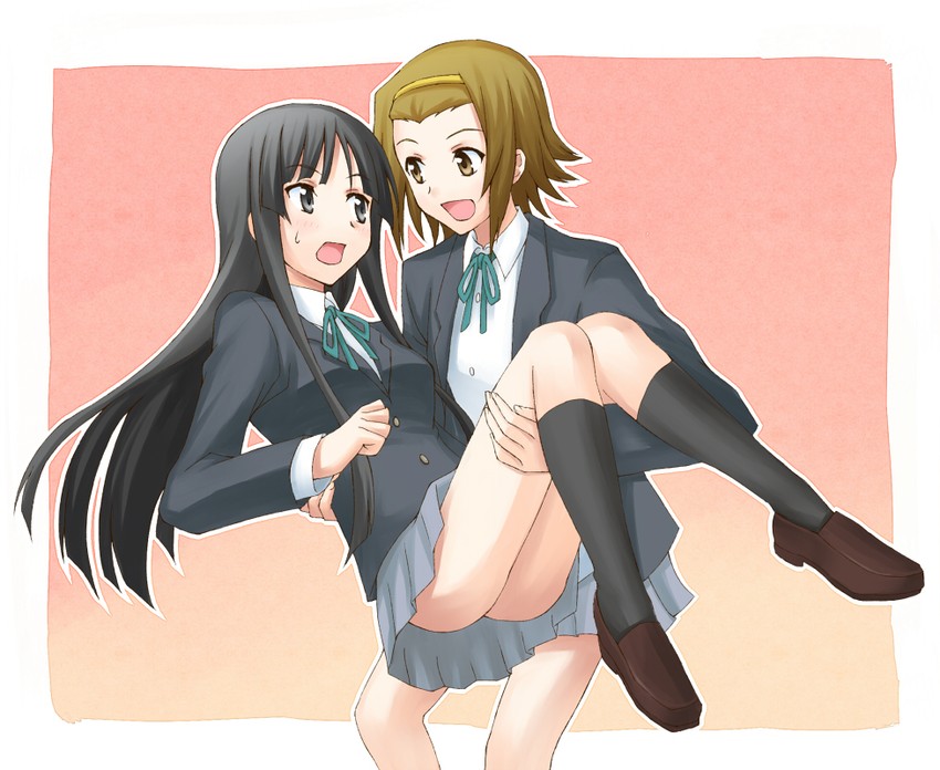 akiyama mio and tainaka ritsu (k-on!) drawn by ma_tsukasa