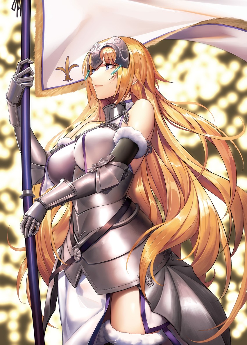jeanne d'arc (fate and 2 more) drawn by yagitome87
