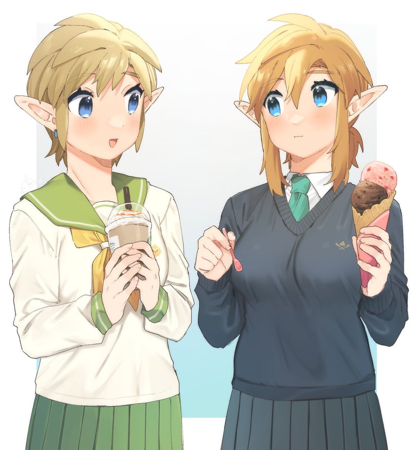 link (the legend of zelda and 2 more) drawn by ttanuu.