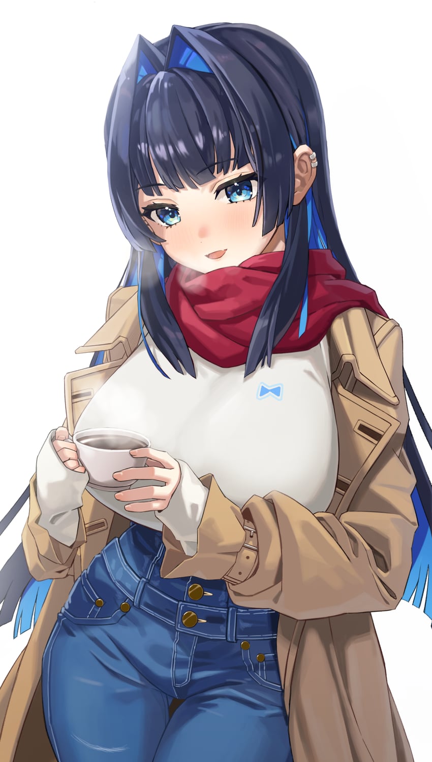 ouro kronii (hololive and 1 more) drawn by yan.c