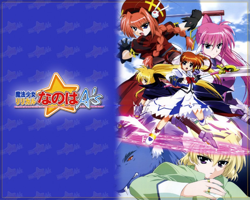 fate testarossa, takamachi nanoha, raising heart, vita, signum, and 6 more (lyrical nanoha and 2 more)